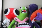 Rainbow Friends- Plush Lot Of 8 Multicolor Stuffed Dolls Figures Toys