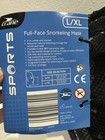 Crane Full Face Snorkel Mask L xl Anti-fog Panoramic Diving Swim Gear New