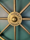 John Hastie   Co  Ltd  Brass   Wood Ship s Wheel     Greenock Scotland     29 Inches