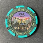 Mirage Las Vegas Nevada  25 Casino Chip 25th Anniversary Obsolete Gaming Poker