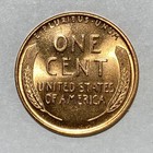 1956 D Lincoln Wheat Cent Uncirculated From Original Roll