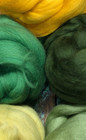 Summer Meadow Color Mix Top Roving Spinning Felting Merino Wool 10 Oz Bag