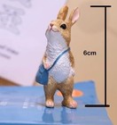 Bunny Rabbit Statue Fairy Garden Sculpture Tabletop Figurine Home Decor Gifts