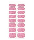 Self-adhesive Glitter Shiny Pink Full Nail Wraps Stickers   Brighter  Thicker  