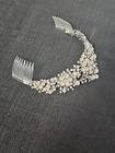 Bridal Crystal Tiara Crown Comb Hair Rhinestone Wedding Pearl Headband Gift
