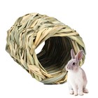 Hamster Grass Tunnel Bunny Toy Lightweight Hideaway Straw Tunnel Rabbit Tunnel