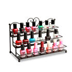 3 Tier Metal Nail Polish Display Rack Organizer Wall Holder Over 60 Bottles