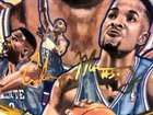 Alonzo Mourning Nba Sports Impressions Gold Edition 10 25  Collector Plate  515