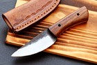 Custom Made Skinning Hunting Knife - High Carbon Steel Sharp Blade 2857