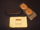 Vintage German - Zeiss Dialyt Roof Prism Binocular Case   Straps - 8x56   7x42