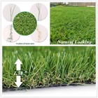 Deluxe Realistic Artificial Grass Turf 3 3ftx5ft  70 Oz Face Weight  drainage   