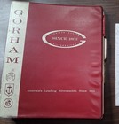Gorham Sterling Silverplate Pewter Newport Master Catalog Dealer Binder Vintage