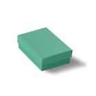 Teal Green Cotton Filled Gift Boxes Jewelry Cardboard Box Lots Of 100 200 500