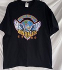 Van Halen Tour Of The World 1984 Graphic T-shirt Black Size Xl