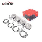 Raceorly Pistons Set Oversized 83mm  0 5   21mm For Vw Gti Passat Audi A4 Q5 2 0t