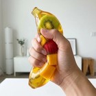Fruit Banana Jelly Squishy Toy Stress Ball Fidget Toys Big Slushy Banana Squishy