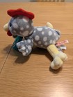 Mary Meyer Wubbanub Soothie Pacifier Plush Gray Rocky Chicken Baby Toy