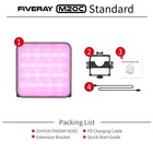 Zhiyun M20c 20w Rgb Mini Pocket Fill Light Led Video Camera Light For Dslr Cams