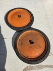 Set Of 2 Vtg 10x1 25 Soap Box Derby Car Wagon Wheels   Tires Original Goodyears