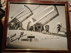 Apollo 7  Crew Signed Photos By Eisele schirra cunningham 1967 As Test Pilots