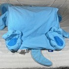 Rare Blue   s Clues Y2k Sleeping Bag Plush Pillow Nick Jr Viacom Slumber 2000 X1
