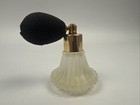Glass Atomizer Perfume Bottle With Black Pump Bell Shape
