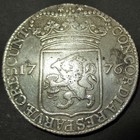 1776 Date Of Independence  Us  Dutch Colonial Silver Leg Dollar  Silver Dukaat Z