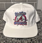 Vintage Atlanta Braves 1995 World Series Champions Mlb Hat Cap Snapback Genuine