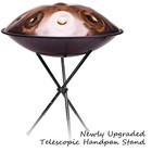 New Upgrade Advanced Handpan Drum - Ember Steel - 10 Copper Glow Pupil
