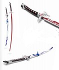 Acheron   s Xl Sword Honkai Star Rail 1 1  Life Size Metal With Scabbards