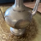 Antique Tea Pot Brass Copper Islamic Ewer Hand Made Engraved Pitcher  34    T 18   w