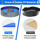 Dog Pool For Small Dogs  Plastic Pool Tub For Small Dogs For Kids  Dog Bathtu