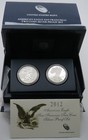 2012-s  1 American Silver Eagle Proof   Reverse Proof 2-coin Set W ogp