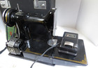 Working Vintage 1946 Singer Featherweight   221-1 Portable Sewing Machine