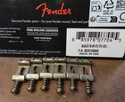 Aged Fender Usa Am Std Strat Stratocaster Vintage Style Saddles Strat Relic