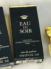 3 Vintage Eau Du Soir Perfume Minis W  Boxes 2ml Hubert D   ornano Paris