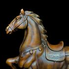 Collectible Old Vintage Boxwood Japanese Netsuke Galloping Horse Ornament Statue