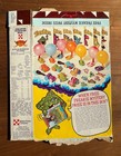 Vintage 1971 Ralston Freakies Original Cereal Box Freakie Mystery Prize Inside