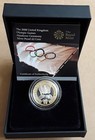 2008 Uk   2 Silver Proof 925 12g Beijing 2008 London 2012 Olympics Handover Boxed