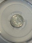 1852 Three Cent Silver Piece 3 Cent 3cs Pcgs Ms64 Blast White