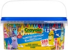 Crayon Tub 288 Ct Limited Edition Bulk Set For School Art Classroom    