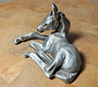Vintage Hudson Pewter Lying Foal Horse Figurine 851 Usa