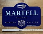Martell Cognac Tin metal Wall Hanging Sign poster One Sided Brand New Bar Decor