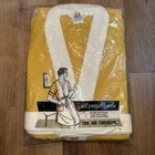 Nos Terrace Club Robe Shave Coat Terry Cloth Pool Cabana Vtg 60s 70s Mens Large