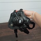 Wrestling Headgear Ear Guard Protective Gear  Black  Chin Strap  Unisex