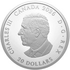 2026 Canada The Sundial 1 Oz Silver Proof Coin With 3d Gnomon