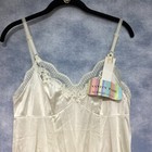 Vanity Fair 60s 70s Champagne Nylon 36l Full Slip Lace Trim Nwt Rockabilly New