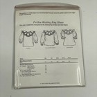 Pattern Pre-teen Wedding Ring Blouse 5 6-13 14 Chery Williams Cottage Heirloom