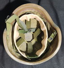 Genuine Us Military Pasgt Kev-lar Helmet - Size Medium 1987