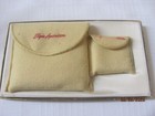 Vintage Elgin American Cigarette Case And Lighter Sterling Silver In Box